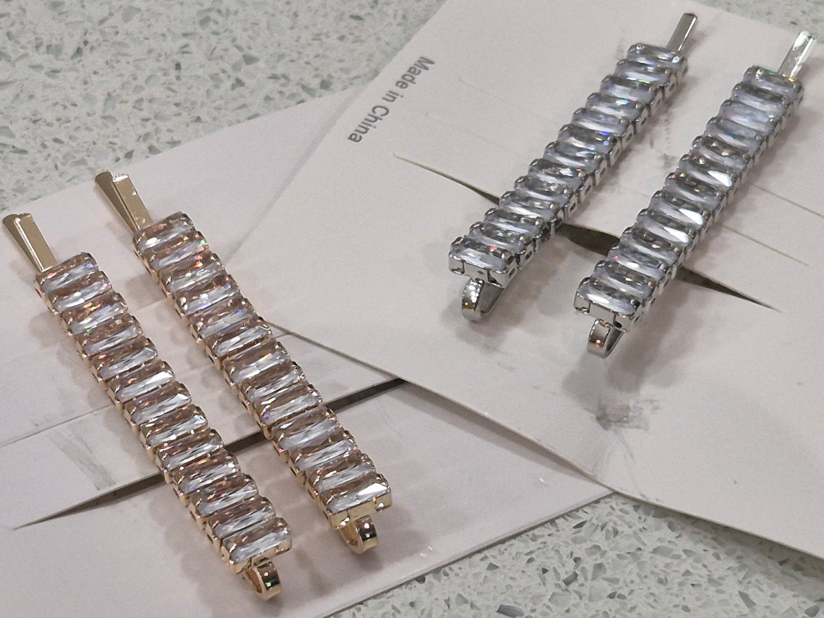 'Marjory' Art Deco Hair Slides